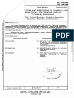 Is 11158 1984 ISO 7083 1983 Proportions and Dimensions of Symbols For Geometrical Tolerancing Used in Technical Drawings