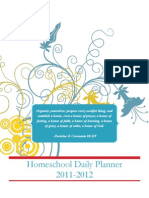 Homeschool Planner 2011-2012