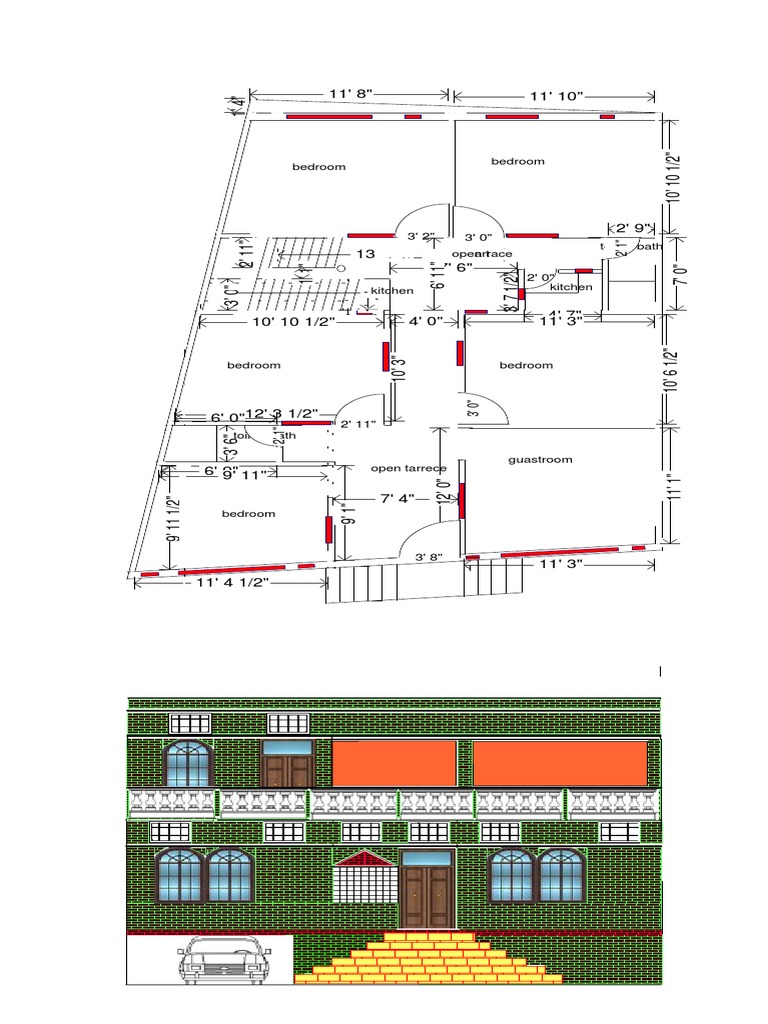 Room Dimensions and Labels List | PDF | Home & Garden