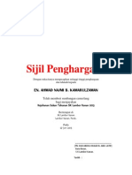 Sijil Penghargaan