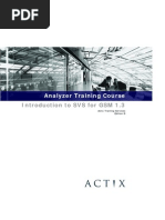 Actix Analyzer GSM Training Manual