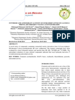 Synthesis and Antioxidant Activity of Some Derivatives of 2 2 Oxo 4 Phenyl 2h Chromen 7 Yloxy Aceto Hydrazide