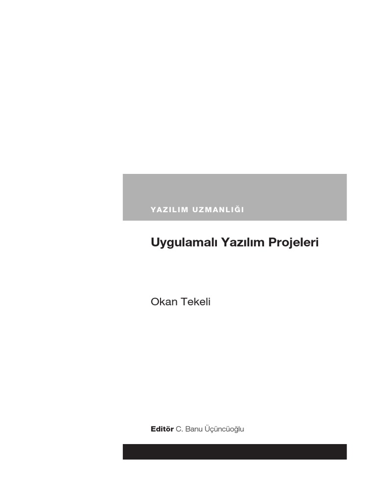 Yazilim Proje BilgeAdam | PDF