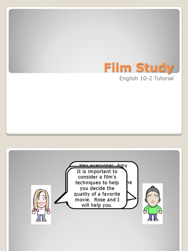 Understanding Film Techniques | PDF