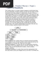 MSM Book | PDF | Division (Mathematics) | Numbers