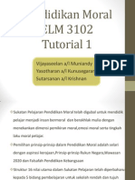 Pendidikan Moral Tutorial