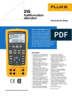 FLUKe 726 Model Manual For Users