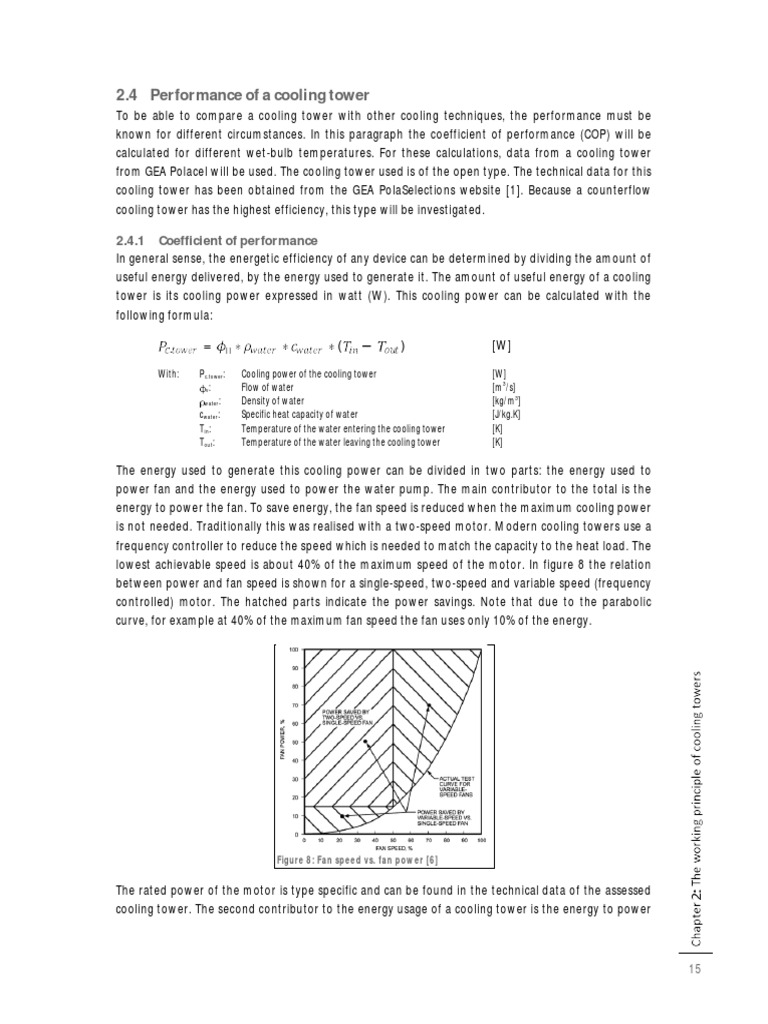 2.4 Performance of A Cooling Tower | PDF | Science & Mathematics ...
