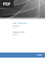 NetWorker Avamar Integration Guide