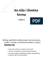 Ekoloska Nisa I Zivotna Forma Zivotinja