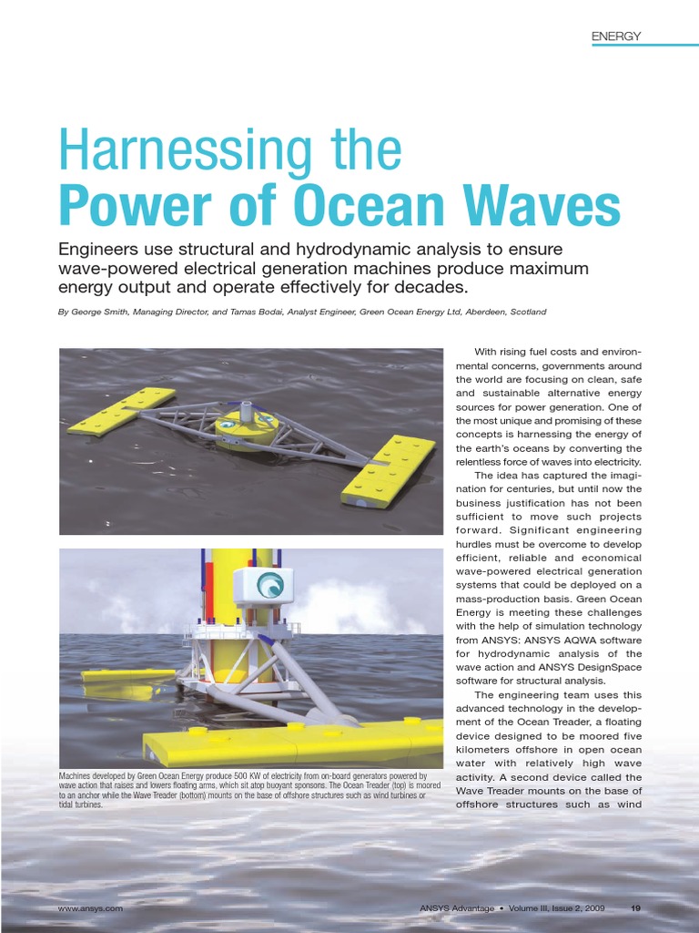 AA V3 I2 Harnessing Power of Ocean Waves | PDF | Technology & Engineering