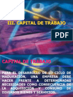 5 Capital de Trabajo