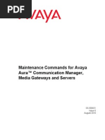 Maintenance Commands