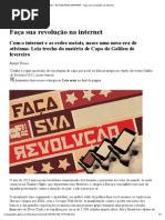 Revista Galileu - EDT MATERIA IMPRIMIR - Faça sua revolução na internet