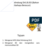 APD (Aalat Pelindung Diri) & B3