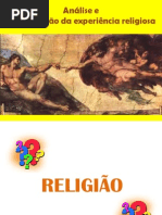 Análise da experiência religiosa - introdução