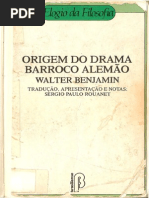 70896613 Walter Benjamin Origem Do Drama Barroco Alemao