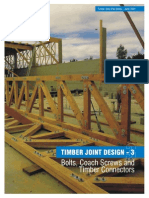 Timber Joint Design 3(Bolt_Coach Screws_Connecttion)
