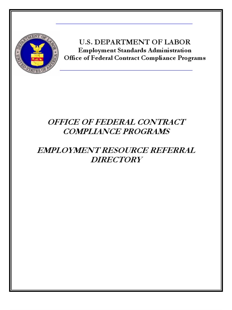 Employment Resource Referral Directory | PDF | Alabama | Florida