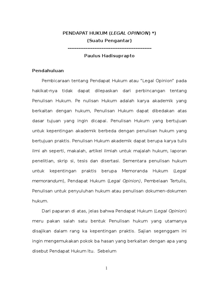 LEGAL OPINION.rtf