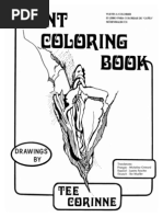 Cunt Coloring Book - by Tee Corine