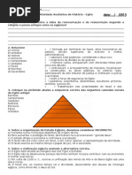 Atividade Avaliativa Historia 6 Ano