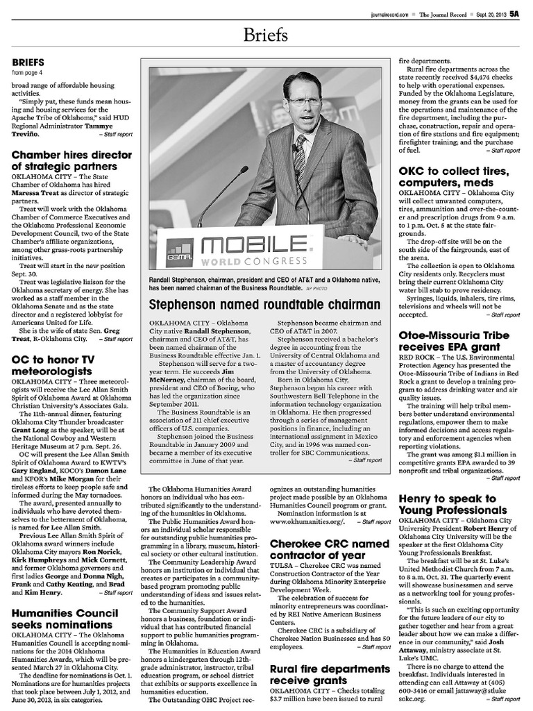 The Journal Record PDF Oklahoma Oklahoma City