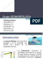 Grupo GEOMORFOLOGÍA