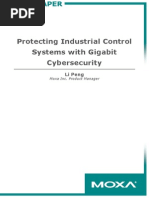 Moxa White Paper - Protecting Industrial Control Systems With Gigabit Cybersecurity