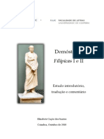 Demóstenes - I e II Filípicas (Dissertação)