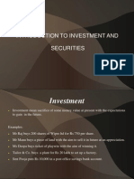 Chapter 1 Introduction To Investment