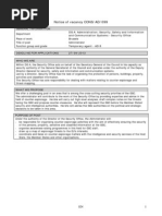 Council of The EU Counterspy Vacancy