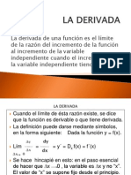 La Derivada