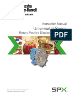 Universal II Series: Instruction Manual Rotary Positive Displacement Pump