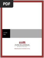 Download He Gave Us Scripture Foundations of Interpretation - Lesson 1 - Transcript by Third Millennium Ministries SN170361991 doc pdf