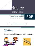 Middleschoolscience - Matter Study Guide