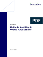 Integrigy Oracle 11i Auditing