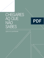 Livro50anos - PARA CHEGARES ONDE NÃO SABES