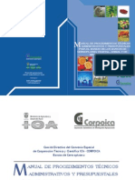 ICA CORPOICA (2006) - Manual de Procedimientos Técnicos, Administrativos y Presupuestales para El Manejo de Los Bancos de Germoplasma Vegetal, Animal y de Microorganismos.