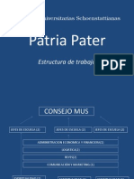 Estructura de Trabajo PATRIA PATER