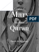 Chapter of Mary in The Noble Quran