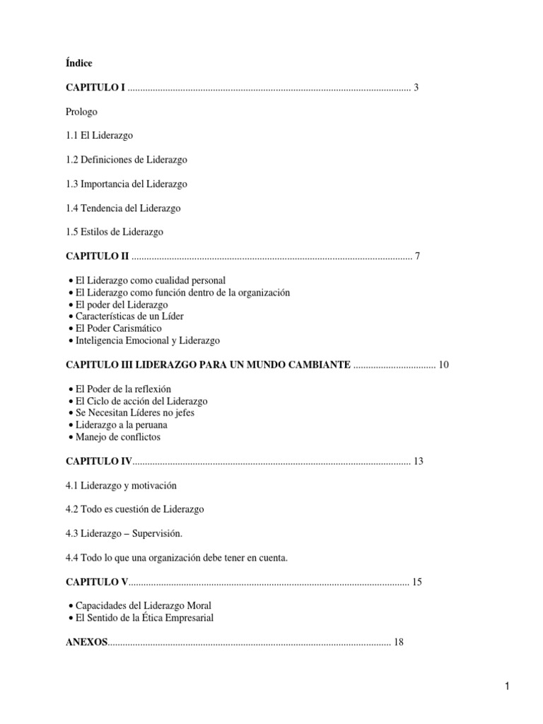 Capacidades del Liderazgo Moral | PDF | Liderazgo | Poder (social y ...