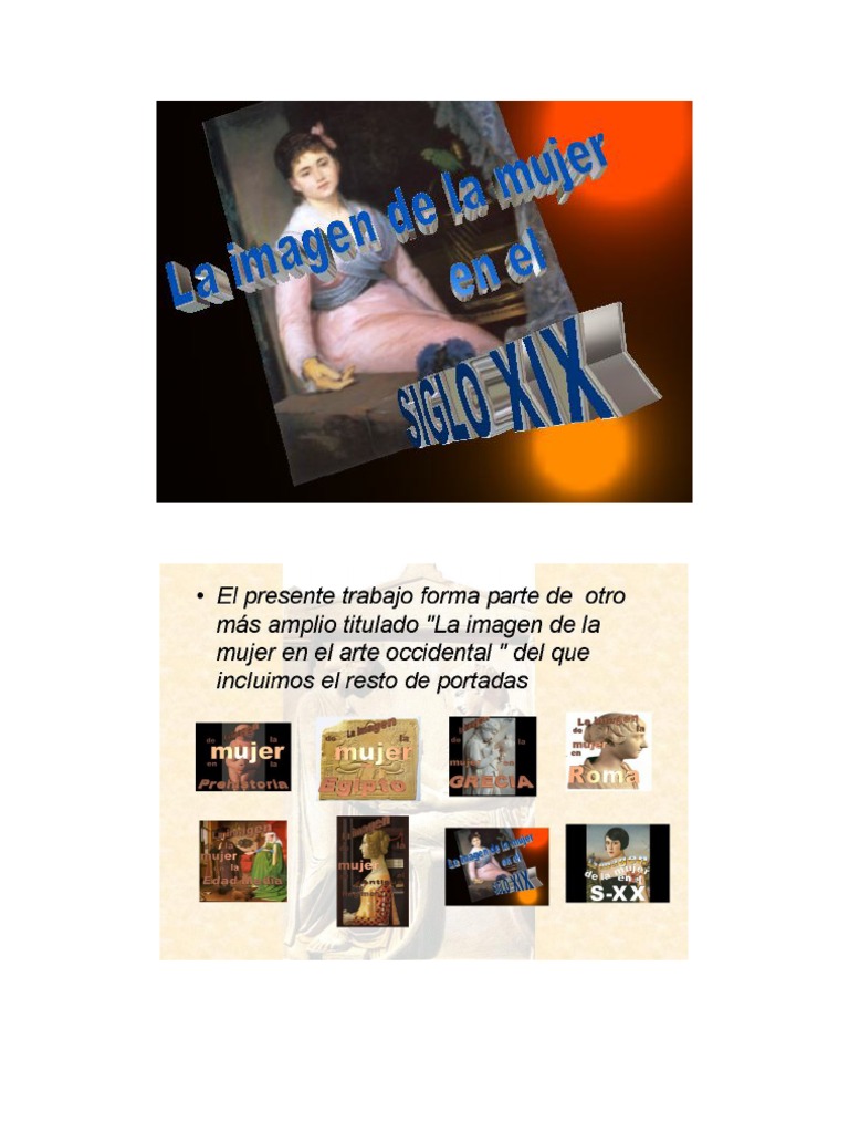 La mujer en el arte del siglo XIX | PDF | Mujer | Mary Cassatt