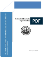 Golden Hill Health Care Center Separation Payout 09.23.13