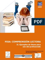 PISA 2009 - Comprensión Lectora
