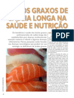 ÁC GRAXOS CADEIA LONGA NA SAÚDE E NUTRIÇÃO