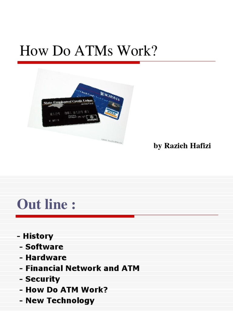 How Do ATMs Work | Download Free PDF | Automated Teller Machine ...