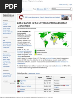 International Weather Modification Treaty