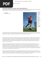 Guia para ganhar as ruas e sair correndo por aí _ O POVO