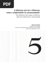 Berenice Bento. A diferença que faz a diferença